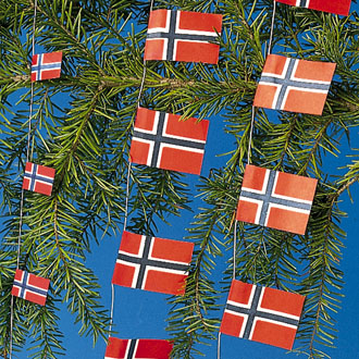 Norway Flag Garland